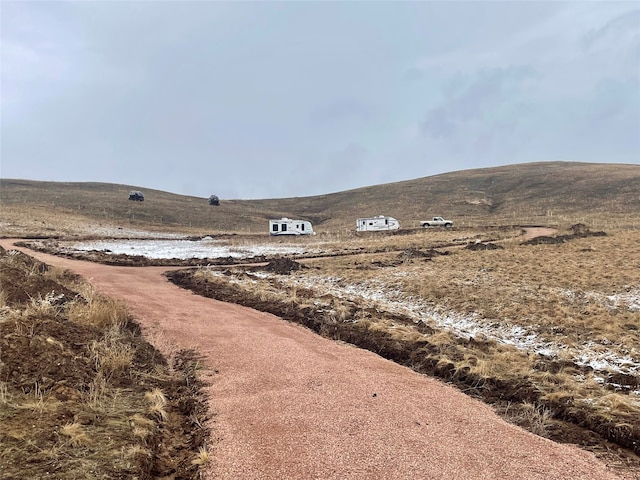 exterior space featuring a rural view