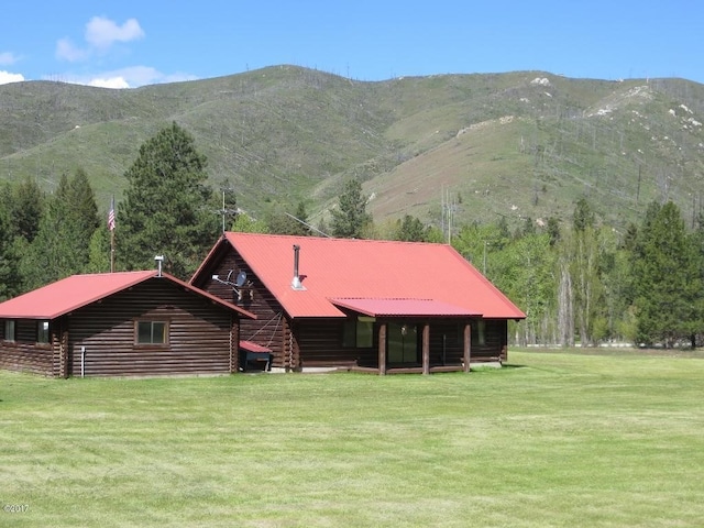 view of mountain feature