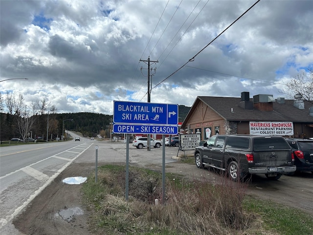view of road