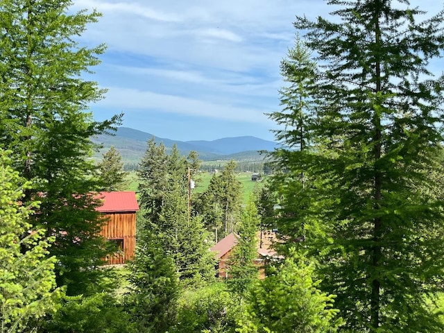 view of property view of mountains