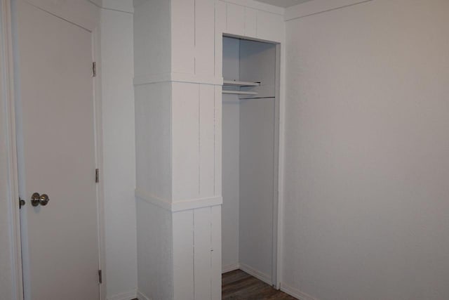 view of closet