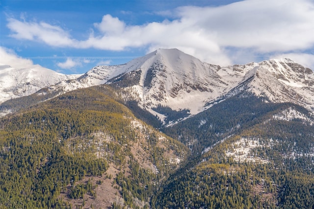 view of mountain feature