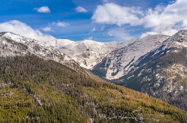 view of mountain feature