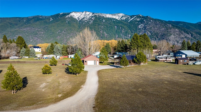 view of property view of mountains