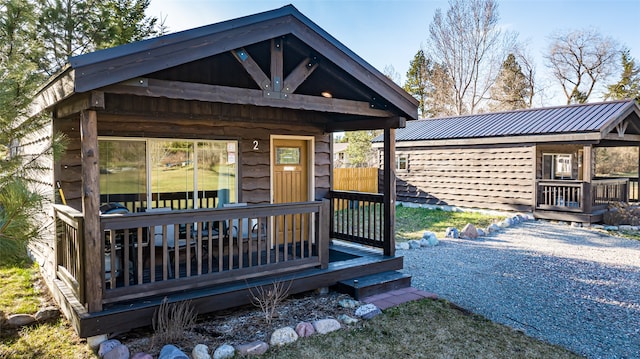 deck with a gazebo