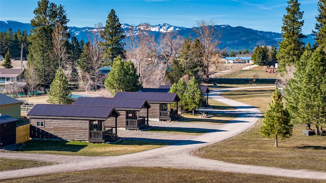 view of mountain view