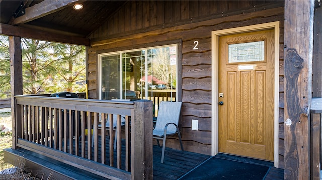 view of property entrance