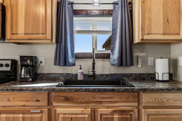 kitchen featuring sink