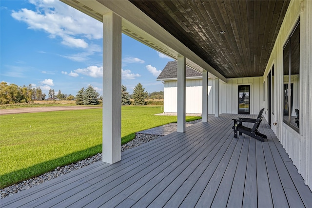 1052 Foxtail Dr, Kalispell, MT 59901 - deck with a yard