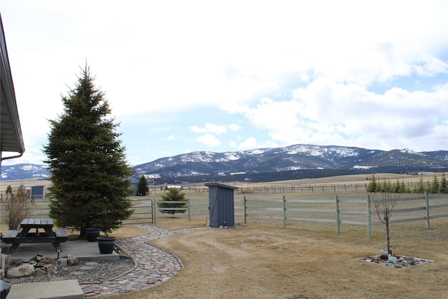 95 Furman Ln, East Helena, MT 59635 - mountain view featuring rural landscape