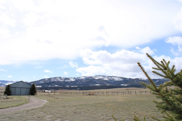 95 Furman Ln, East Helena, MT 59635 - view of mountain background with rural landscape
