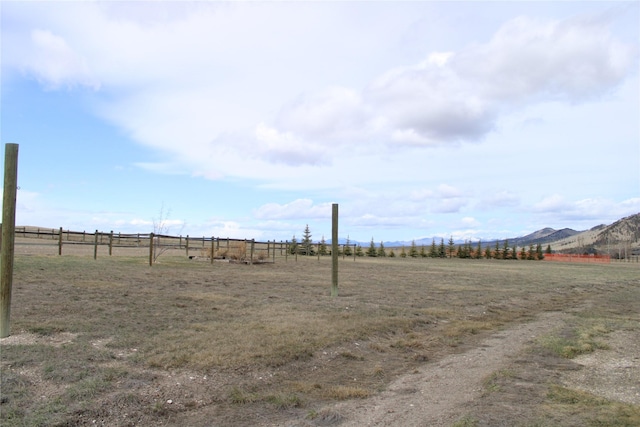 95 Furman Ln, East Helena, MT 59635 - view of yard with a view of rural / pastoral area and a mountain view