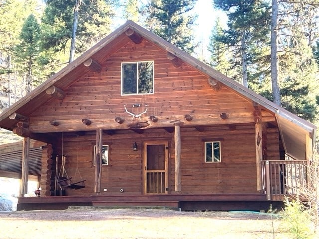 view of rear view of house