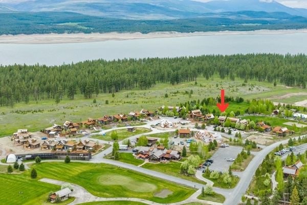 87 Rusty Iron Way, Eureka, MT 59917 - bird's eye view with a water and mountain view
