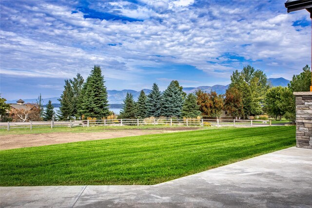 114 Pheasant Ridge Ct, Polson, MT 59860 - view of yard with a mountain view