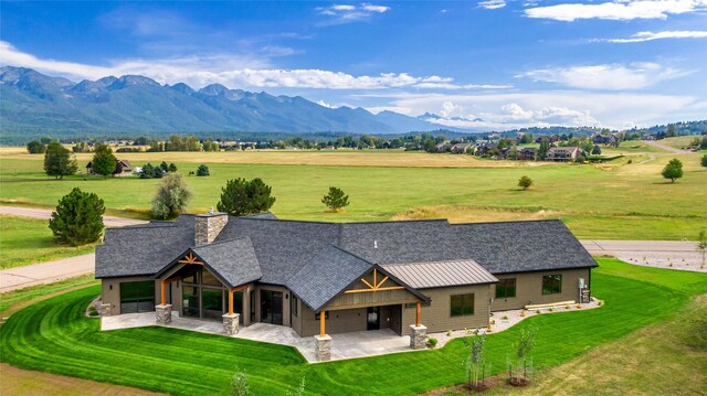 114 Pheasant Ridge Ct, Polson, MT 59860 - view of rural area featuring a mountainous background