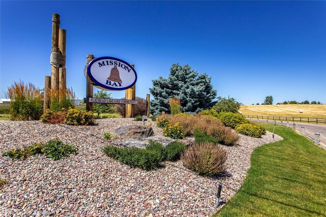 114 Pheasant Ridge Ct, Polson, MT 59860 - community sign with fence