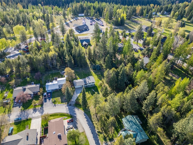 drone / aerial view featuring a residential view