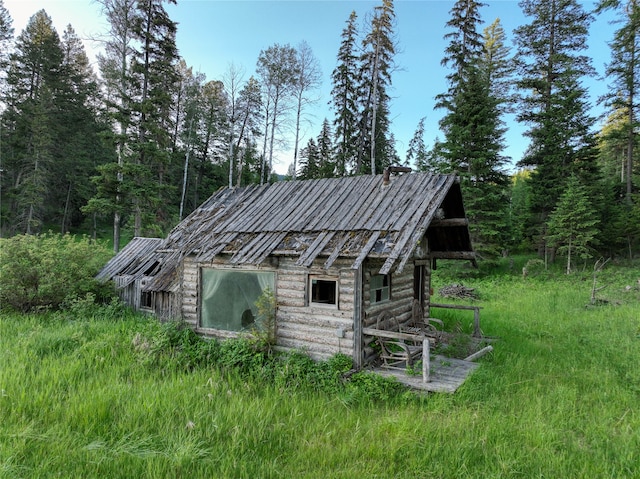 view of shed / structure