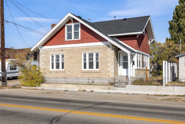 view of home's exterior