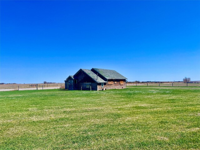 630 18th Rd NW, Choteau, MT 59422 - view of yard featuring a rural view and fence