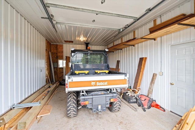 400 Kintla Ranch Rd, Polebridge, MT 59928 - view of garage