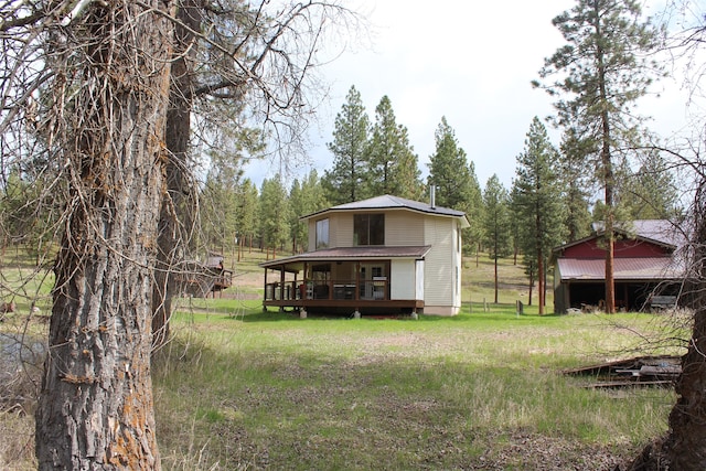 view of rear view of house