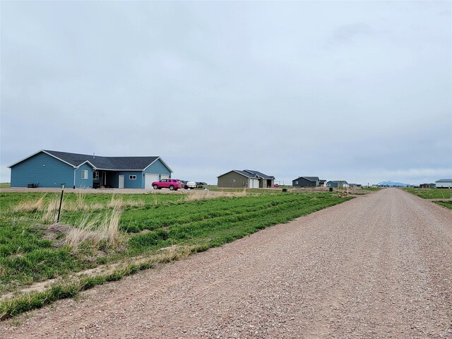 view of road