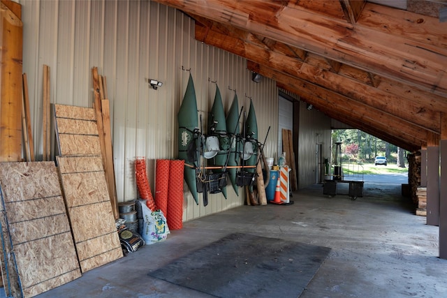 view of stable