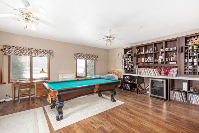 living room featuring hardwood / wood-style flooring