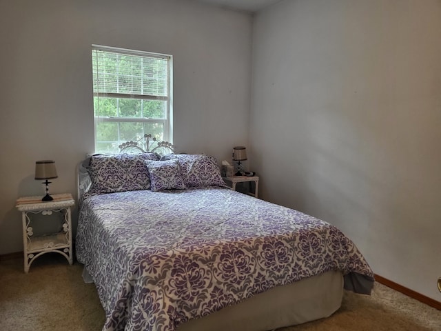 bedroom featuring carpet floors