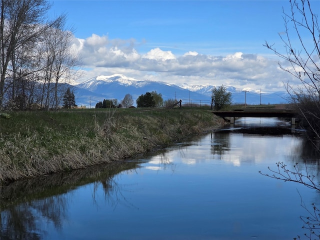 856 Weber Butte Trl, Corvallis, MT 59828 - water view with mountains
