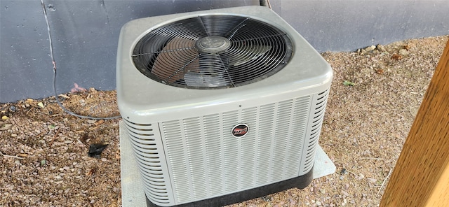 exterior details featuring cooling unit