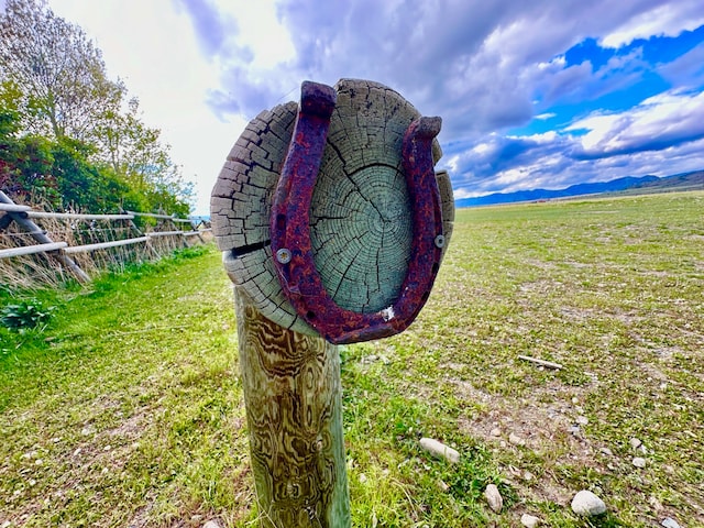 details featuring a rural view