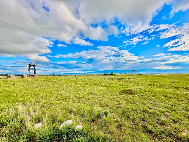 view of nature featuring a rural view