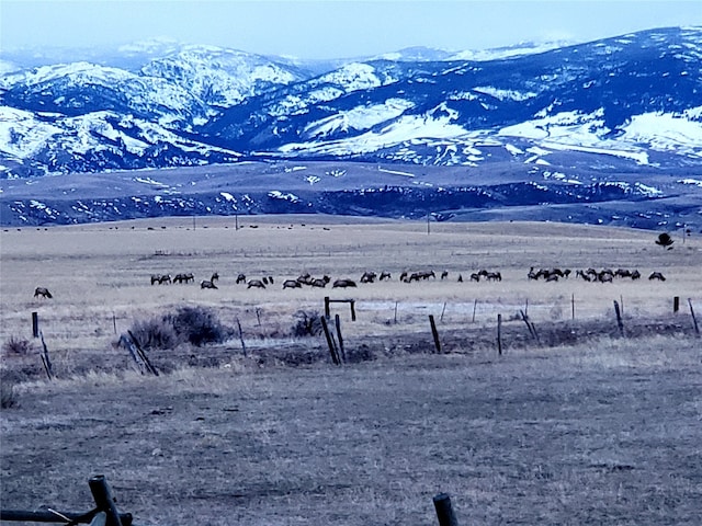 view of mountain feature