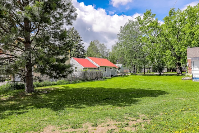 view of yard