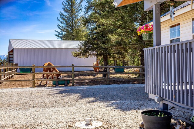 1200 Lost Creek Dr, Kalispell, MT 59901 - view of yard featuring an outdoor structure