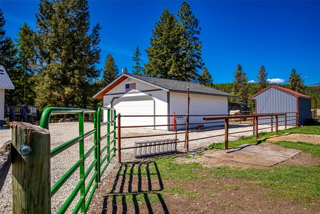 1200 Lost Creek Dr, Kalispell, MT 59901 - view of horse barn