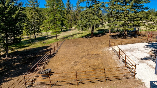 1200 Lost Creek Dr, Kalispell, MT 59901 - view of yard with view of wooded area