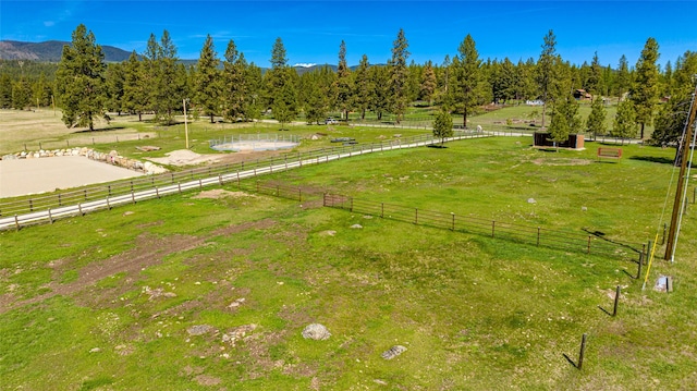 1200 Lost Creek Dr, Kalispell, MT 59901 - overview of rural landscape with agricultural land