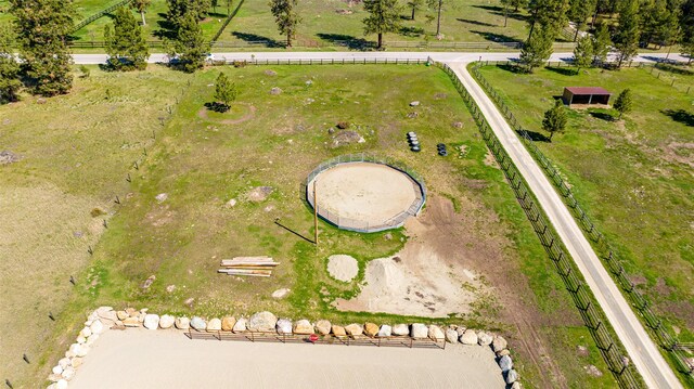 1200 Lost Creek Dr, Kalispell, MT 59901 - aerial view of sparsely populated area