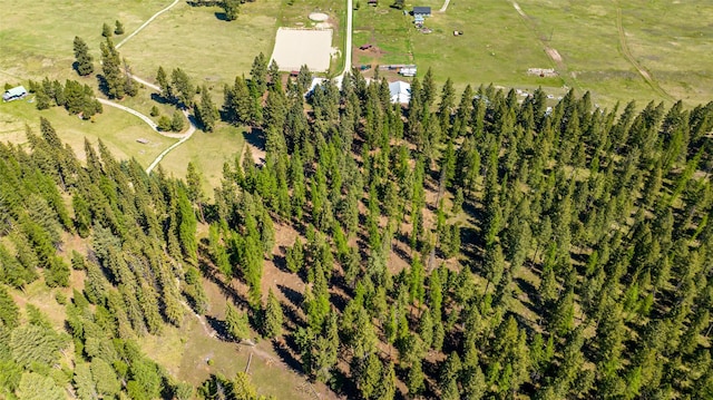 1200 Lost Creek Dr, Kalispell, MT 59901 - overview of rural landscape