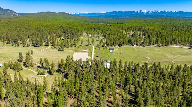 1200 Lost Creek Dr, Kalispell, MT 59901 - bird's eye view of a heavily wooded area