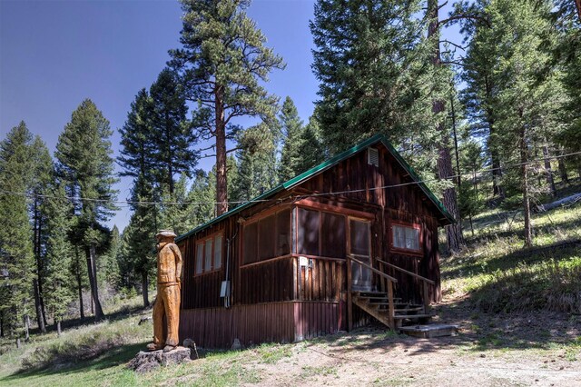 283 Lost Trail Hot Springs Rd, Sula, MT 59871 - view of shed / structure