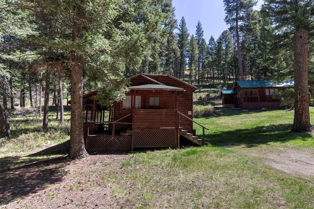 283 Lost Trail Hot Springs Rd, Sula, MT 59871 - view of yard