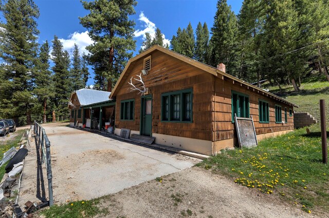 283 Lost Trail Hot Springs Rd, Sula, MT 59871 - view of home's exterior