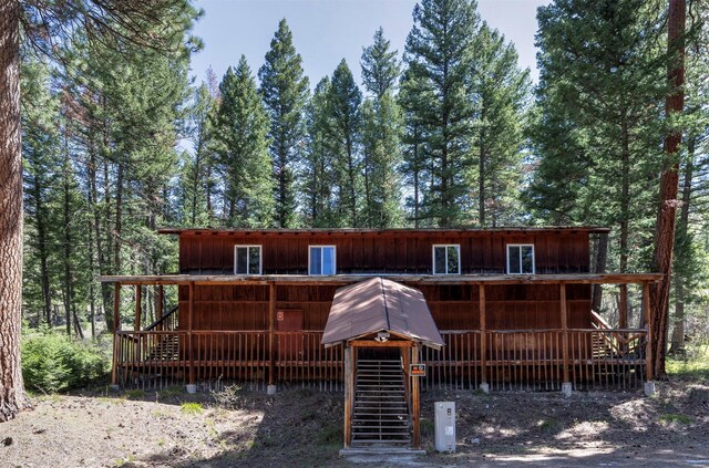 283 Lost Trail Hot Springs Rd, Sula, MT 59871 - view of front of home