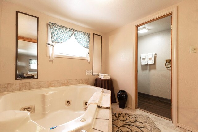 283 Lost Trail Hot Springs Rd, Sula, MT 59871 - bathroom featuring hardwood / wood-style floors