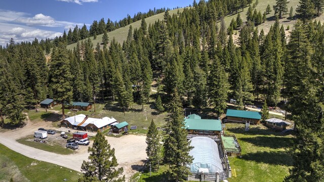 283 Lost Trail Hot Springs Rd, Sula, MT 59871 - view of aerial view